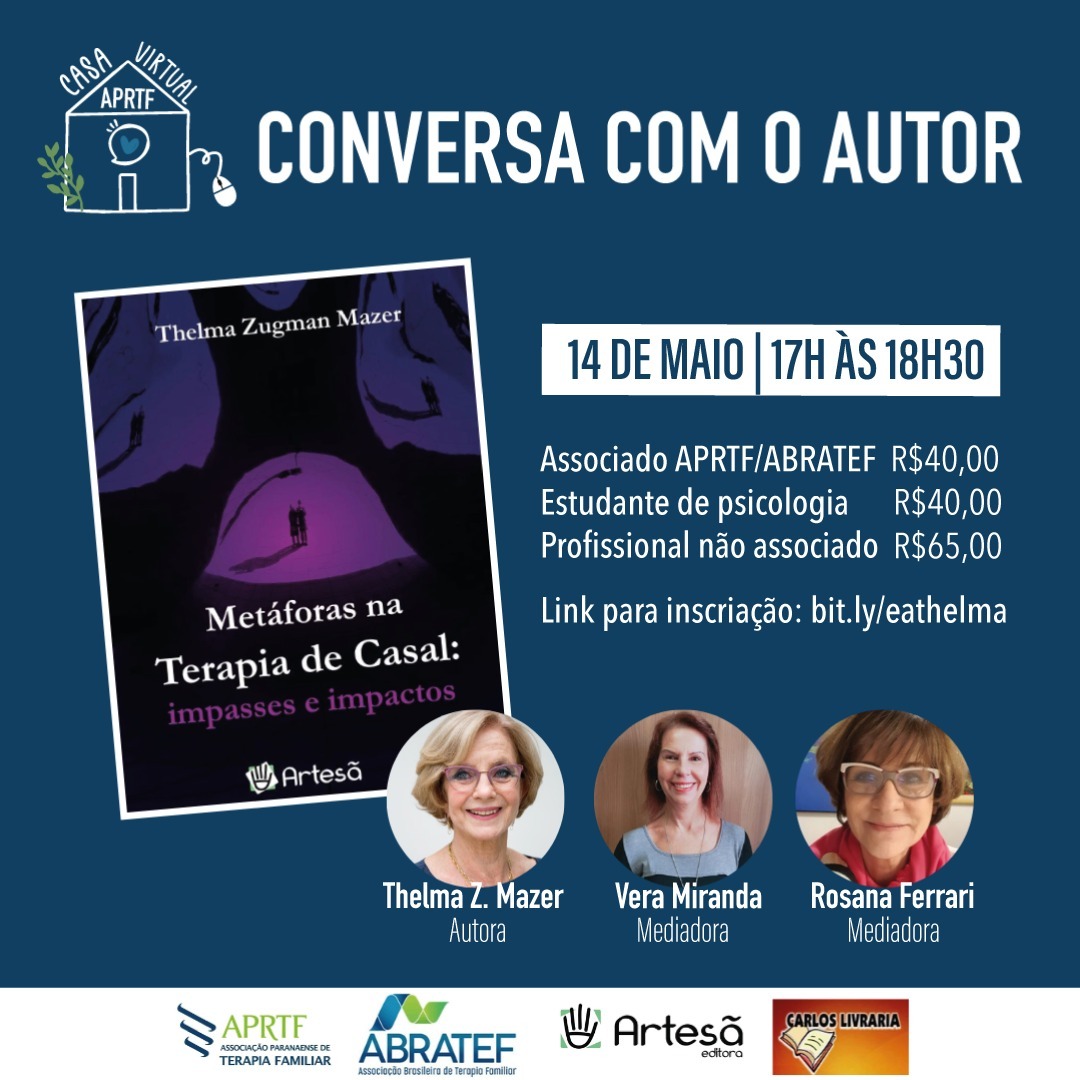 Leia mais sobre o artigo Conversando com o Autor com Thelma Zugman Mazer