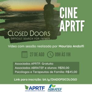 Leia mais sobre o artigo Cine APRTF – “Closed Doors”